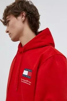 Фуфайка Tommy Jeans, красный