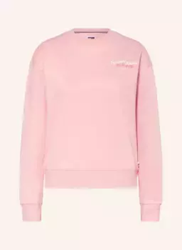 Фуфайка Tommy Jeans, розовый
