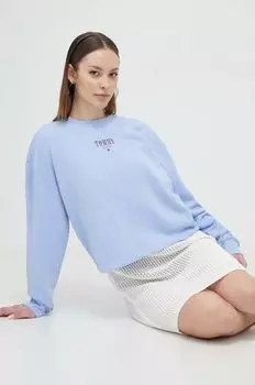 Фуфайка Tommy Jeans, синий
