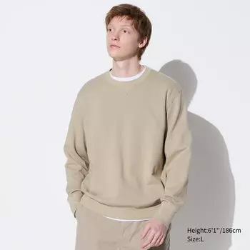 Фуфайка UNIQLO, бежевый