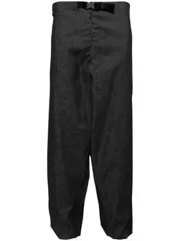 Fumito Ganryu джинсы Airy, серый