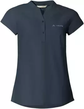 Функциональная блузка VAUDE "ЖЕНСКАЯ YARAS SL SHIRT II" (1 шт.), дизайн с 2 пуговицами, цвет Dark Sea Uni