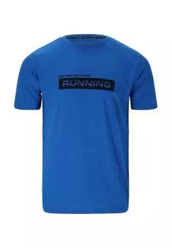 Функциональная футболка Carbont ms/s со светоотражающими элементами Endurance, синий