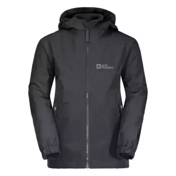 Функциональная куртка 3-в-1 Jack Wolfskin "ICELAND 3IN1 JACKET B" (2 шт.), с капюшоном, цвет Phantom
