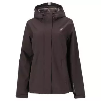 Функциональная куртка Barbara для походов/отдыха/трекинга, водонепроницаемая женская сланцевая грязь GIPFELGLCK, цвет braun