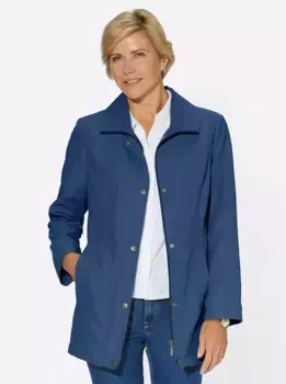 Функциональная куртка Classic Basics, без капюшона, джинсовый