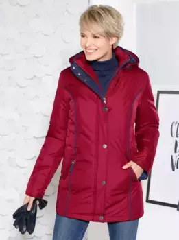 Функциональная куртка Classic Basics с капюшоном, красный