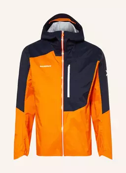 Функциональная куртка eiger speed MAMMUT, цвет ORANGE/DUNKELBLAU