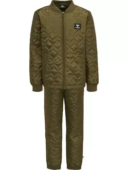 Функциональная куртка Hummel Anzug Hmlnule Thermo Set, цвет DARK OLIVE