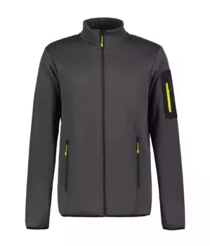 Функциональная куртка Icepeak "H MIDLAYER JACKE BREDSTEDT" (1 шт.), с фирменной этикеткой, цвет Granite