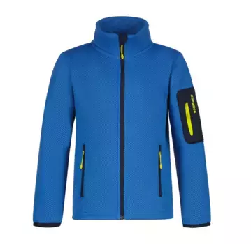 Функциональная куртка Icepeak "K FLEECE JACKE KEVELAER", с высоким воротником-стойкой, синий
