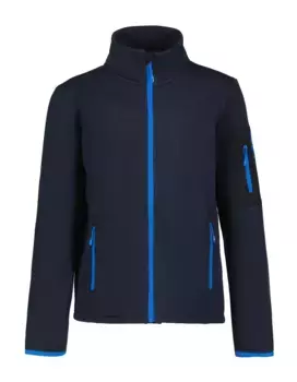 Функциональная куртка Icepeak "K FLEECE JACKE KEVELAER", с высоким воротником-стойкой, синий