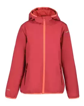 Функциональная куртка Icepeak "M SOFTSHELL JACKE KALKASKA" (1 шт.), с капюшоном, цвет Cranberry