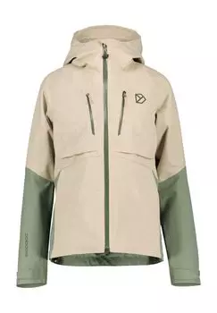 Функциональная куртка Инд с капюшоном, непромокаемая, женская DIDRIKSONS, бежевый