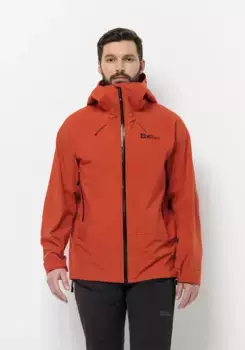Функциональная куртка Jack Wolfskin "ALPSPITZE TOUR 3L JKT M", с капюшоном, красный