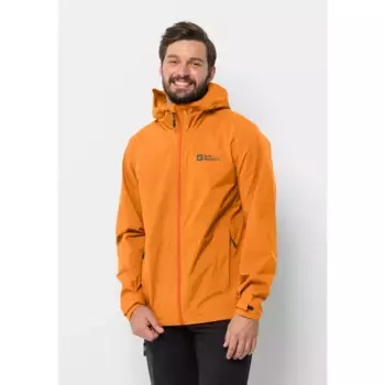 Функциональная куртка Jack Wolfskin "ELSBERG 2.5L JKT M", с капюшоном, цвет Dragon-Fire