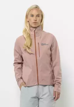 Функциональная куртка Jack Wolfskin "GRAVEX 2.5L JKT W", без капюшона, цвет Rose-Dawn