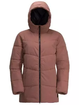 Функциональная куртка Jack Wolfskin KAROLINGER LONG JKW, коричневый