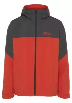 Функциональная куртка Jack Wolfskin "WEILTAL 2L JKT M", с капюшоном, красный