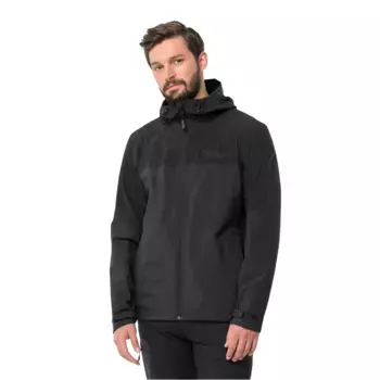 Функциональная куртка Jack Wolfskin "WEILTAL 2L JKT M", с капюшоном, цвет Phantom