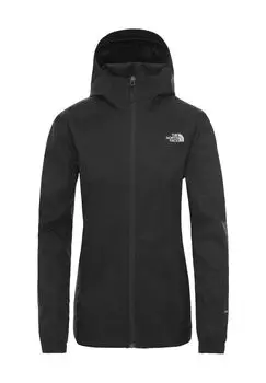 Функциональная куртка Квест непромокаемая, дышащая, женская THE NORTH FACE, цвет Tnf Black Grey