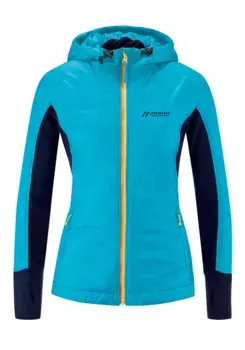 Функциональная куртка Maier Sports "Caurus Wool W", женская утепленная куртка для приятного тепла во время треккинга, бирюзовый