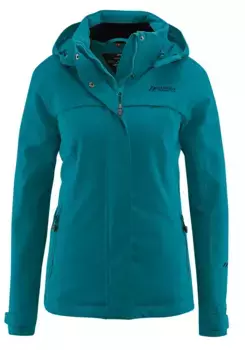 Функциональная куртка Maier Sports "Лиссабон", зимняя куртка с теплой подкладкой, водонепроницаемая и дышащая, бирюзовый