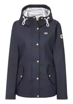 Функциональная куртка Ragwear "MARGGE", с капюшоном, с капюшоном и кулиской, с покрытием, водоотталкивающее качество, цвет морской волны