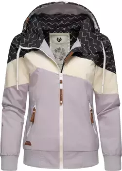 Функциональная куртка Ragwear "Nuggie Block", с капюшоном, стильная переходная куртка с большим капюшоном, цвет морской волны