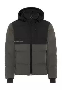 Функциональная куртка Royal Flash, стеганая, со светоотражателями, мужская WELLENSTEYN, серо-черный