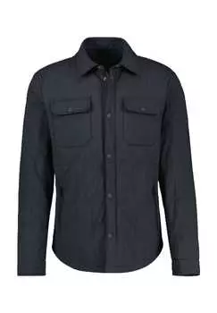 Функциональная куртка-рубашка с водоотталкивающей застежкой-кнопкой Lerros, синий