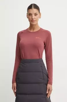 Функциональная куртка с длинными рукавами Jack Wolfskin Infinite Warm, гранатовый