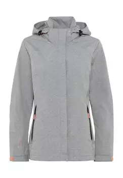 Функциональная куртка с капюшоном, дышащая, женская killtec, цвет Anthrazitme