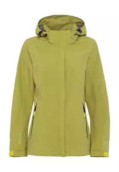 Функциональная куртка с капюшоном, дышащая, женская killtec, цвет Dunkellime