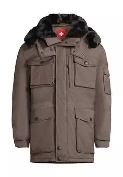 Функциональная куртка Сибирь, HeroeAirTec, капюшон, воротник-стойка, мужская WELLENSTEYN, цвет Tit Titan