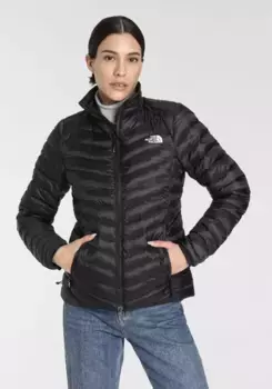 Функциональная куртка The North Face "W HUILA SYNTHETIC JACKET" (1 шт.), без капюшона, с вышивкой логотипа спереди и сзади, черный