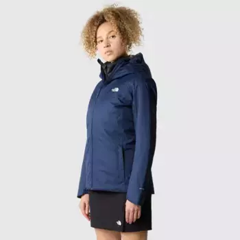 Функциональная куртка The North Face "W QUEST INSULATED JACKET", с капюшоном, с логотипом, синий