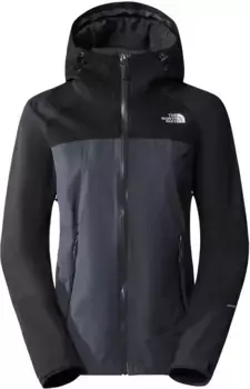 Функциональная куртка The North Face "W STRATOS JACKET - EU" (1 шт.), с капюшоном, ветрозащитная, водоотталкивающая и дышащая, черный