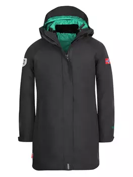 Функциональная куртка Trollkids 3in1 Senja, темно серый