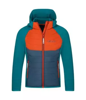 Функциональная куртка Trollkids Hybridjacke Sirdal, цвет Nachtblau/Zimt