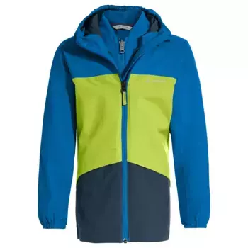 Функциональная куртка VAUDE 3-в-1 с капюшоном, цвет radiate/green