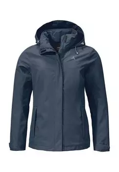 Функциональная куртка, водонепроницаемая, 2-слойная, женская Schoffel, цвет Navy Blazer