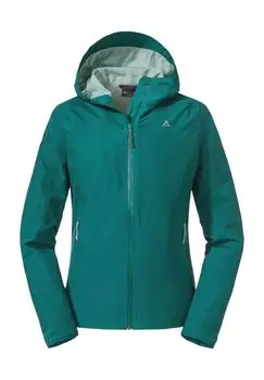 Функциональная куртка, воротник стойка, капюшон, женская Schoffel, цвет Psychotropica