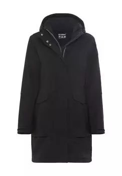 Функциональная куртка, воротник стойка, капюшон, женская Killtec, цвет 00200 Schwarz