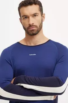 Функциональная лонгслив Merino 200 Sonebula Icebreaker, темно-синий