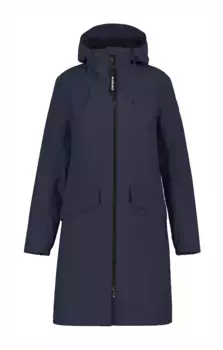 Функциональная парка Icepeak "D FUNKTIOSPARKA AALEM", с капюшоном, ветронепроницаемая, водоотталкивающая и дышащая, синий