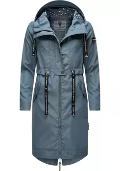 Функциональная парка Navahoo "Josinaa" с капюшоном, стильная переходная куртка для активного отдыха с капюшоном, синий