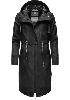 Функциональная парка Navahoo "Josinaa" с капюшоном, стильная переходная куртка для активного отдыха с капюшоном, черный