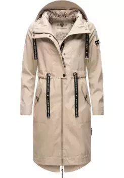 Функциональная парка Navahoo "Josinaa" с капюшоном, стильная переходная куртка для активного отдыха с капюшоном, серый