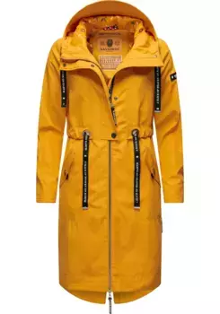 Функциональная парка Navahoo "Josinaa" с капюшоном, стильная переходная куртка для активного отдыха с капюшоном, желтый